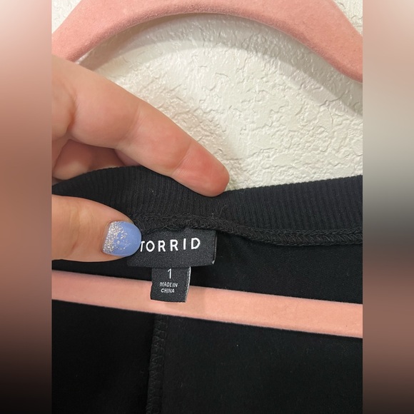 Torrid  Mini Ruched Jersey Bodycon Dress - Plus Size 1X - Picture 7 of 11